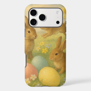 Vintage Bunny/Rabbit Easter Egg/Spring Fleece