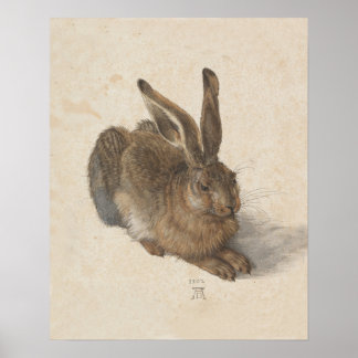Vintage Bunny Rabbit Print