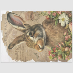 Vintage Bunny Tissue Paper