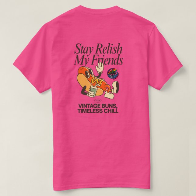Vintage Buns Timeless Chill Pride Shirt (Design Back)
