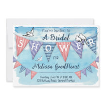 Vintage Bunting Bridal Shower
