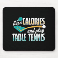 Vintage Burn Calories And Play Table Tennis Ping P