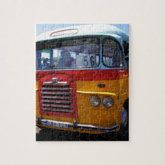 Vintage bus jigsaw puzzle