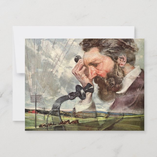 Vintage Business, Alexander Graham Bell Telephone (Front)