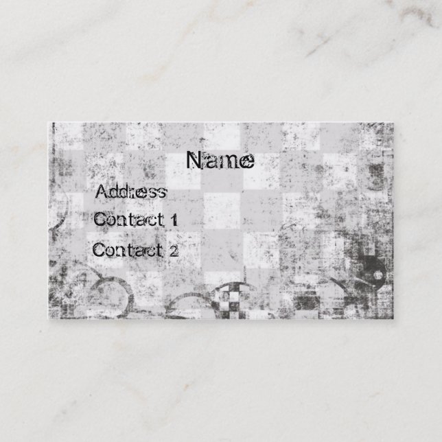 Vintage Business Card (Front)
