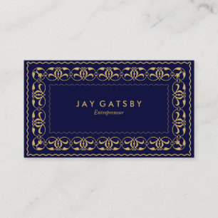 Vintage Business Card Art Deco/Art Nouveau
