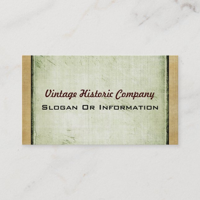 Vintage Business Cards (Front)