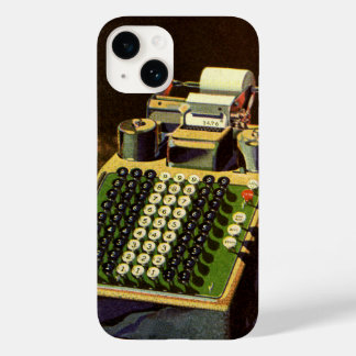 Vintage Business Comptometer Accounting Calculator Case-Mate iPhone 14 Case