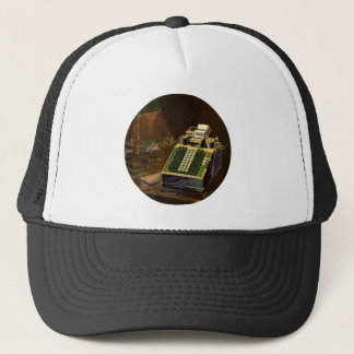 Vintage Business Comptometer Accounting Calculator Trucker Hat