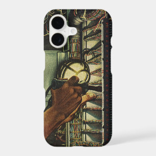 Vintage Business Electrician Circuit Breaker Panel