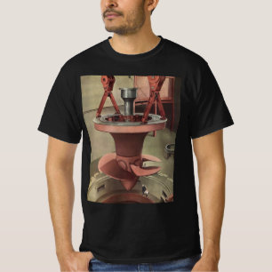 Vintage Business, Giant Water Turbine Energy T-Shirt