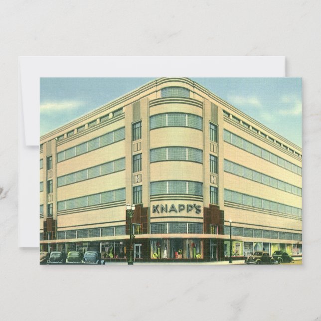 Vintage Business, Knapp's Department Store (Front)