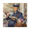 Vintage Business, Mailman Delivering Mail Letters