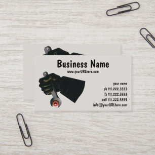 Vintage Business, Manufacturing Factory Machinist Business Card