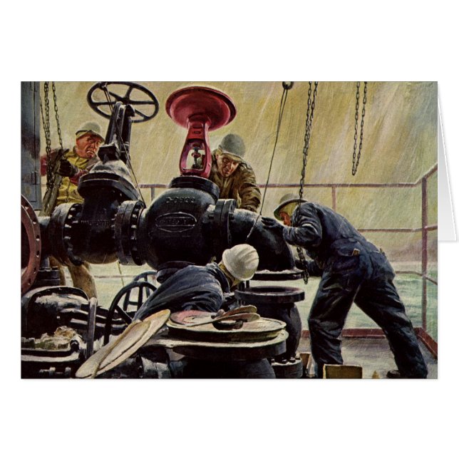 Vintage Business, Maritime Ship Maintenance (Front Horizontal)