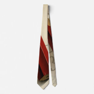 Vintage Business, Math Equation with Red Pencil Tie