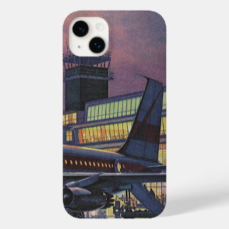 Vintage Business Passengers on Aeroplane at Airpor Case-Mate iPhone 14 Plus Case
