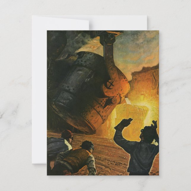 Vintage Business, Steel Manufacturing Industry (Front)