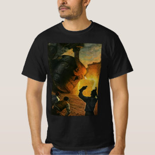 Vintage Business, Steel Manufacturing Industry T-Shirt