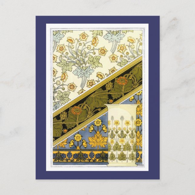 Vintage Buttercup, M.P. Verneuil Fine Art Postcard (Front)