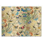 Vintage Butterflies and Decoupage Tissue Paper