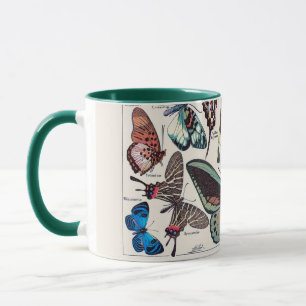 Vintage Butterflies by Adolphe Millot Mug