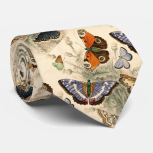 Vintage Butterflies by Oliver Goldsmith Tie
