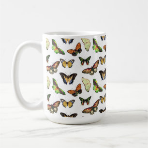 Vintage Butterflies Coffee Mug
