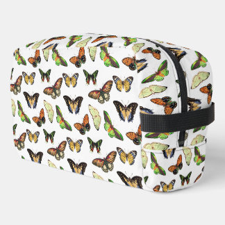 Vintage Butterflies Dopp Kit