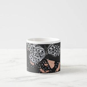Vintage Butterflies Espresso Cup