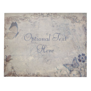 Vintage Butterflies Notepad