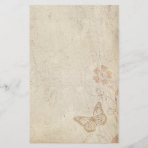 Vintage Butterflies Stationery