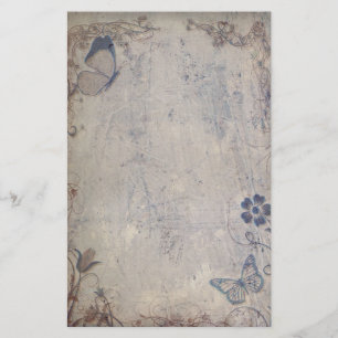 Vintage Butterflies Stationery