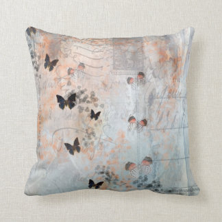 Vintage Butterfly Cushion