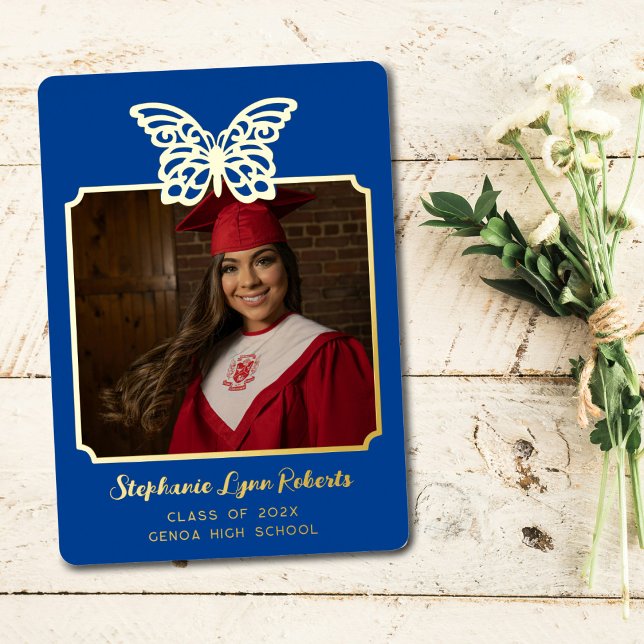 Vintage Butterfly Graduation (Creator Uploaded)
