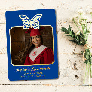 Vintage Butterfly Graduation