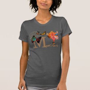 Vintage Butterfly Hot Air Balloon Meditate T-Shirt