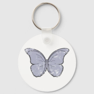 Vintage Butterfly Key Ring