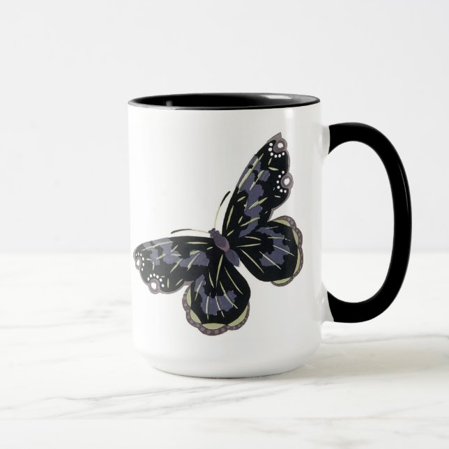 Vintage Butterfly Mug (Right)