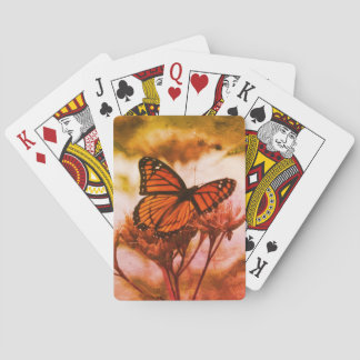 Vintage Butterfly Playing Cards