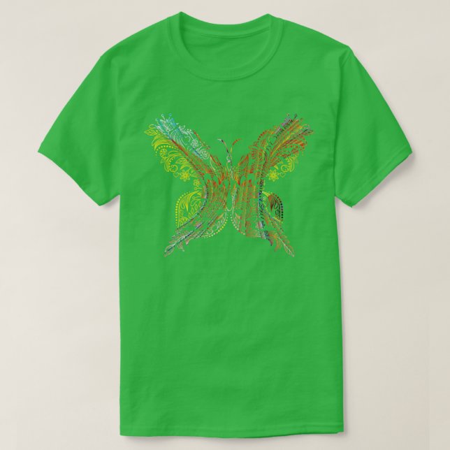Vintage Butterfly T-Shirt (Design Front)