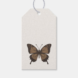 Vintage Butterfly Tag