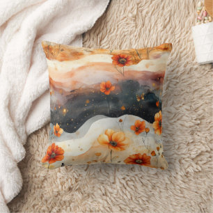 Vintage Butterfly Wildflower (4) Cushion