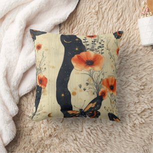 Vintage Butterfly Wildflower (6) Cushion