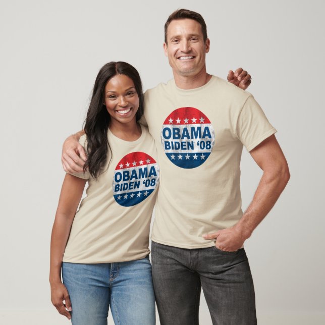 Vintage Button T-Shirt (Unisex)