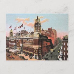 Vintage c. 1910 The Hippodrome, New York City Postcard