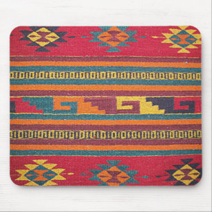 Vintage Cabin Rug Mouse Mat