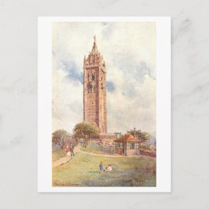 Vintage Cabot Tower, Bristol Postcard