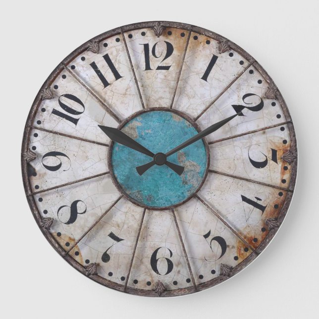 Vintage Café Wall Clock (Front)