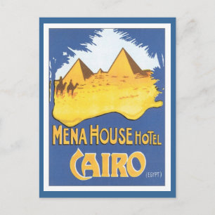Vintage Cairo Egypt Postcard